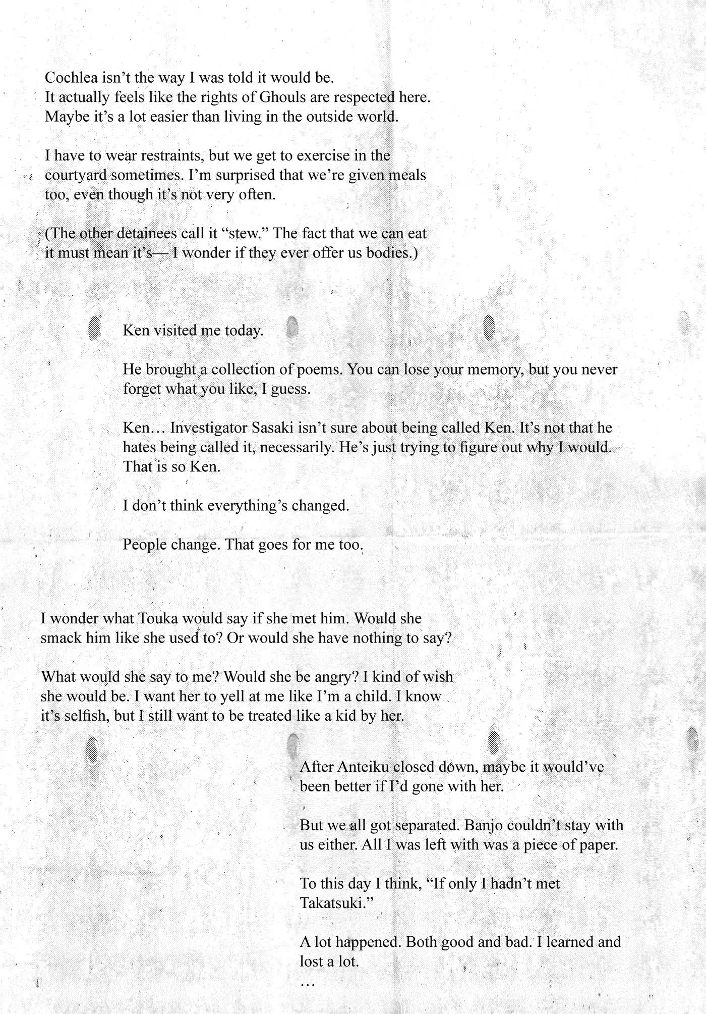 Tokyo Ghoul:re Chapter 33 page 19 - Chapter 33: Reduction