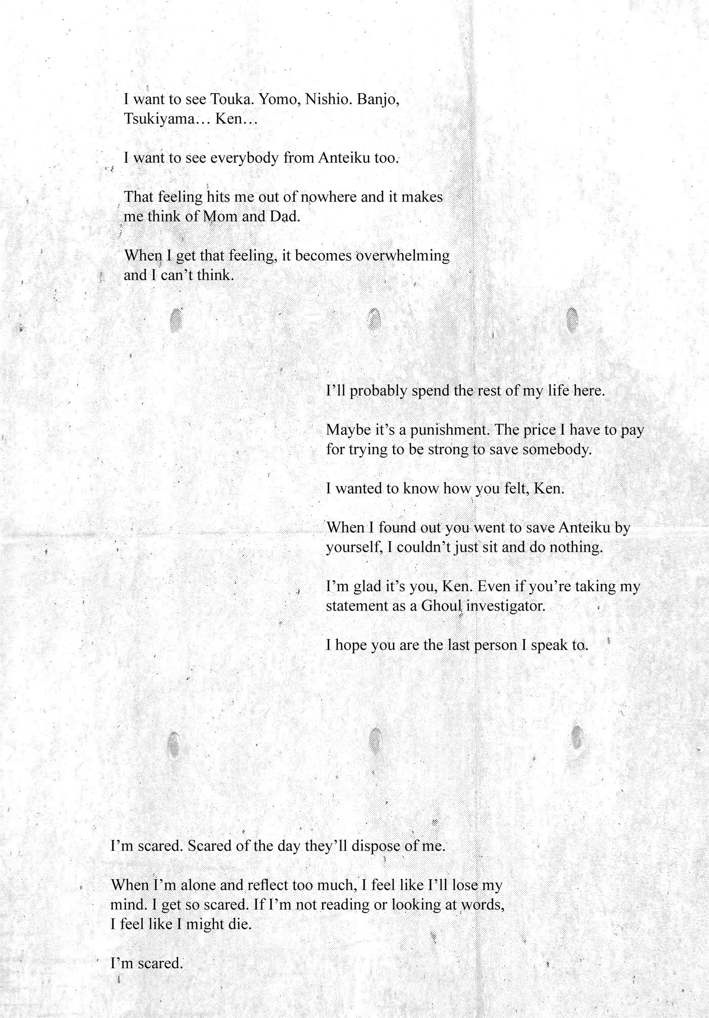 Tokyo Ghoul:re Chapter 33 page 20 - Chapter 33: Reduction