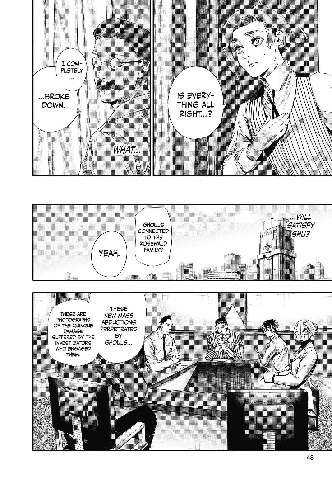 Tokyo Ghoul:re Chapter 33 page 4 - Chapter 33: Reduction