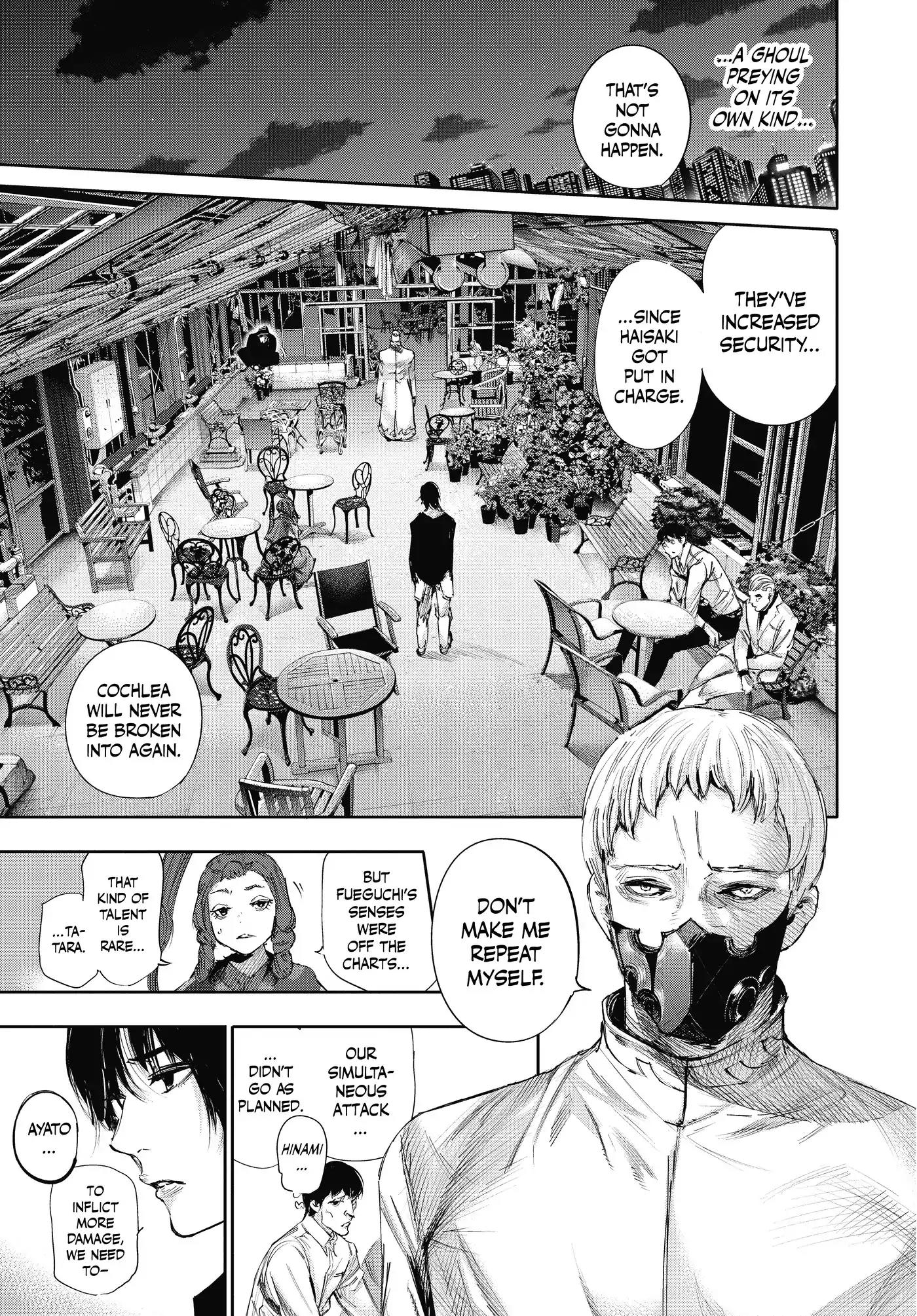 Tokyo Ghoul:re Chapter 33 page 7 - Chapter 33: Reduction