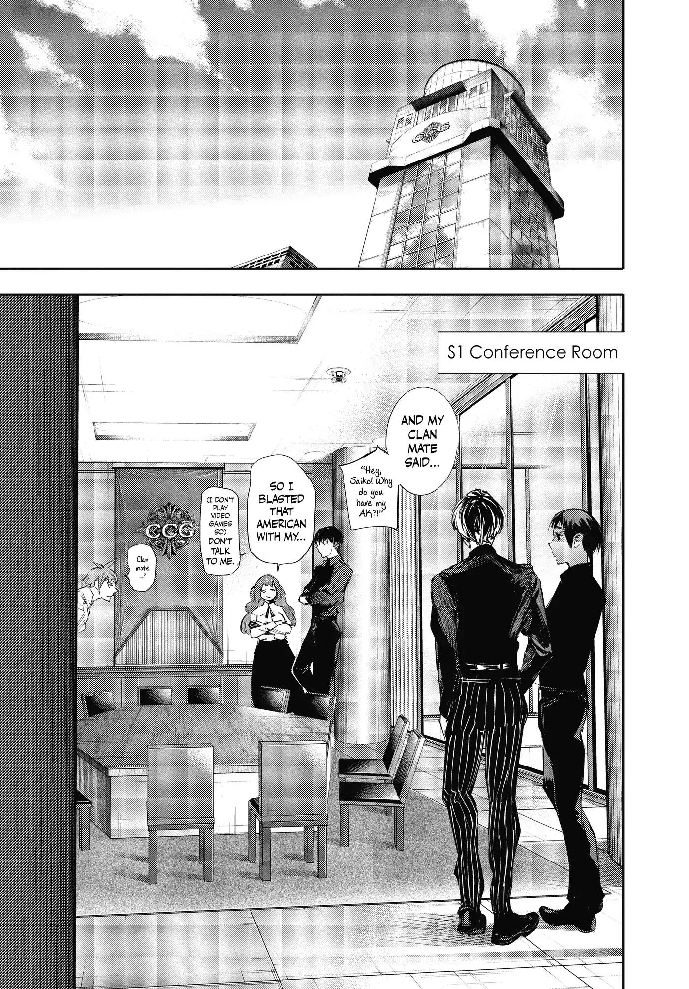 Tokyo Ghoul:re Chapter 34 page 3 - Chapter 34: Great Form
