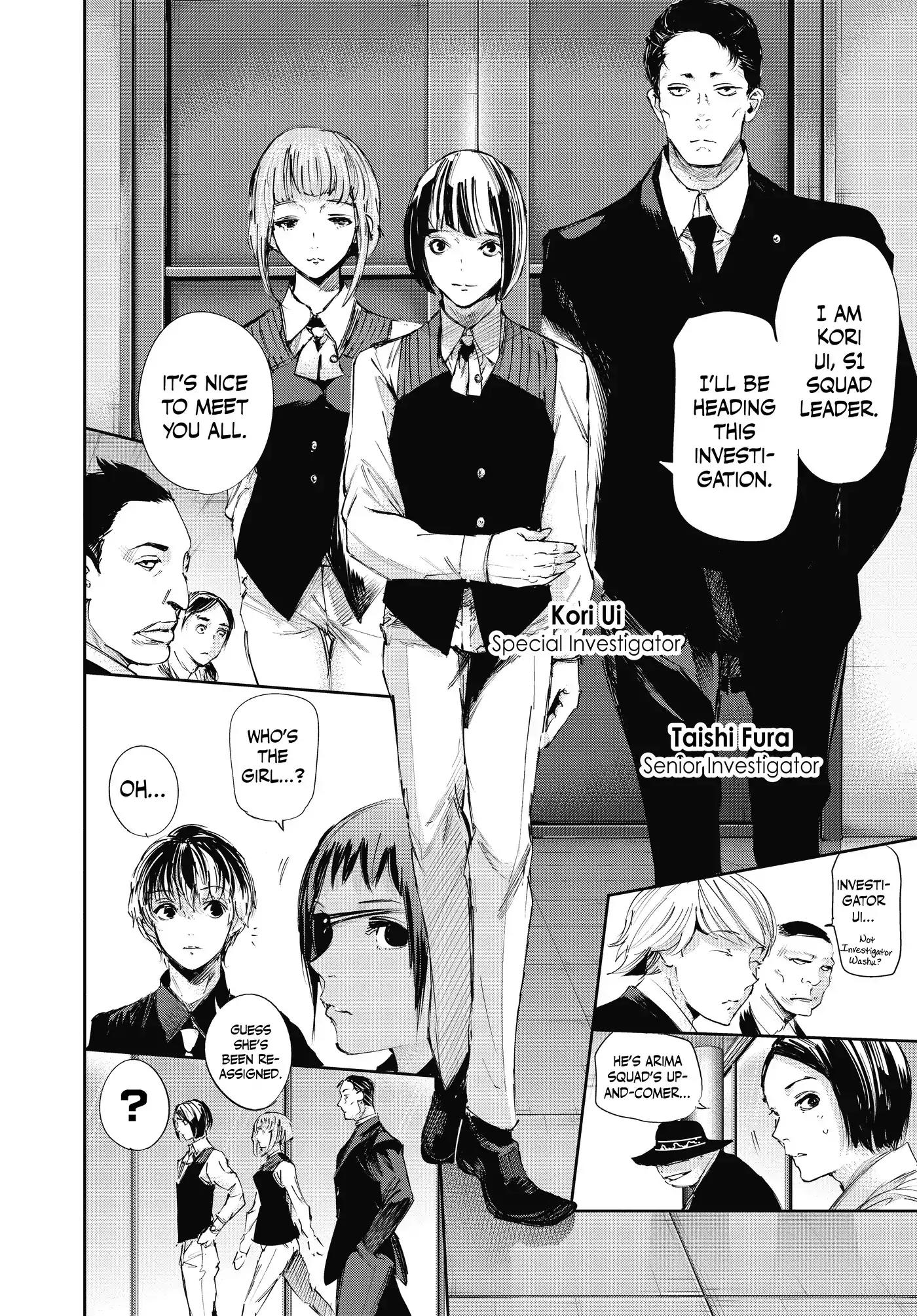 Tokyo Ghoul:re Chapter 34 page 6 - Chapter 34: Great Form