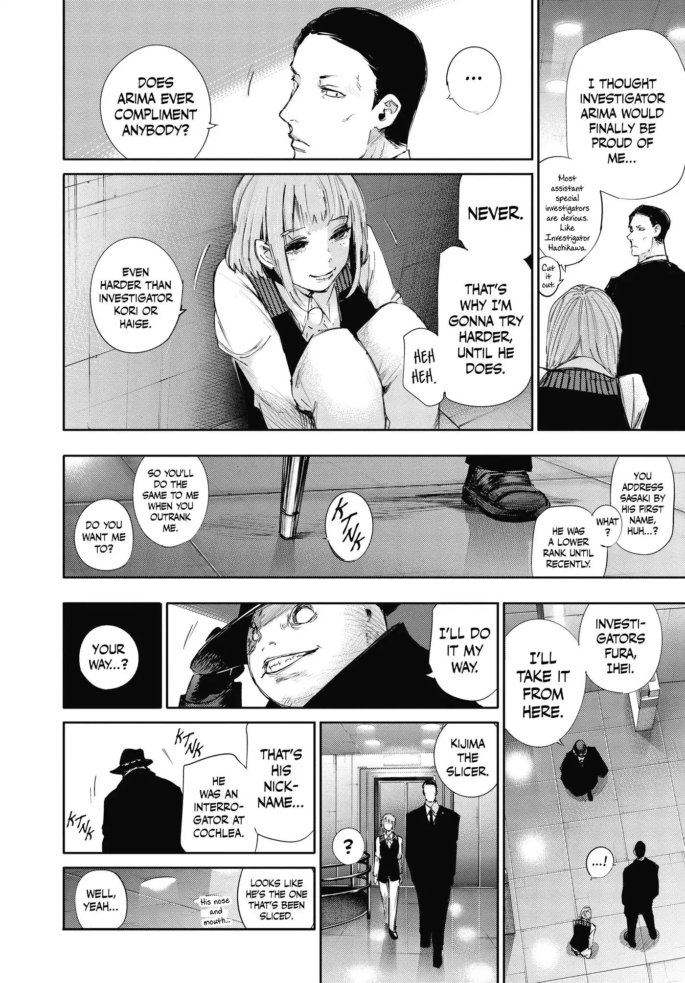 Tokyo Ghoul:re Chapter 36 page 12 - Chapter 36: Rift