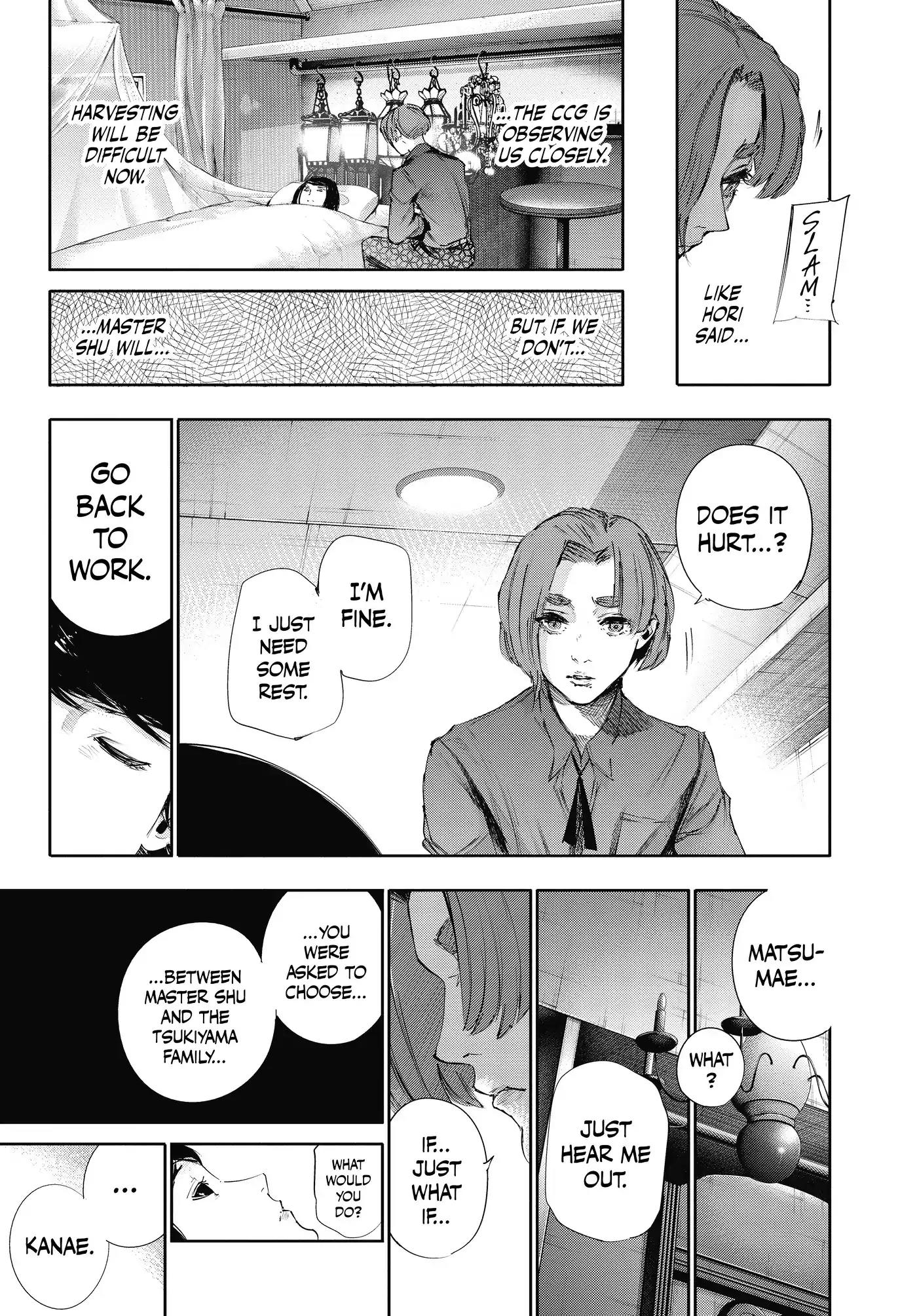 Tokyo Ghoul:re Chapter 36 page 15 - Chapter 36: Rift
