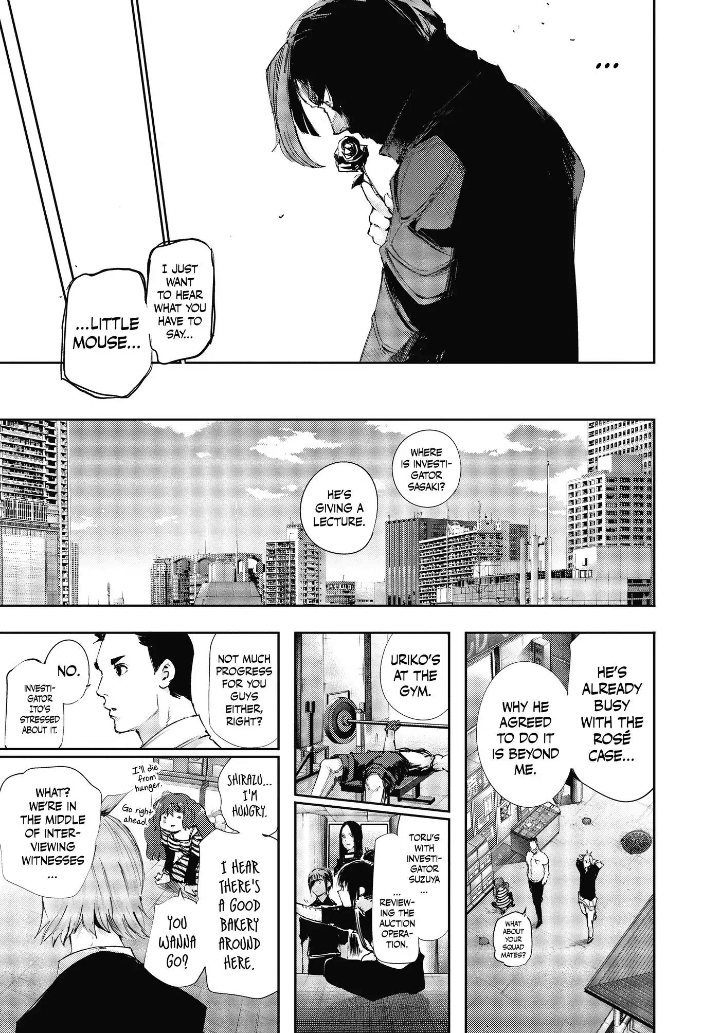 Tokyo Ghoul:re Chapter 36 page 17 - Chapter 36: Rift