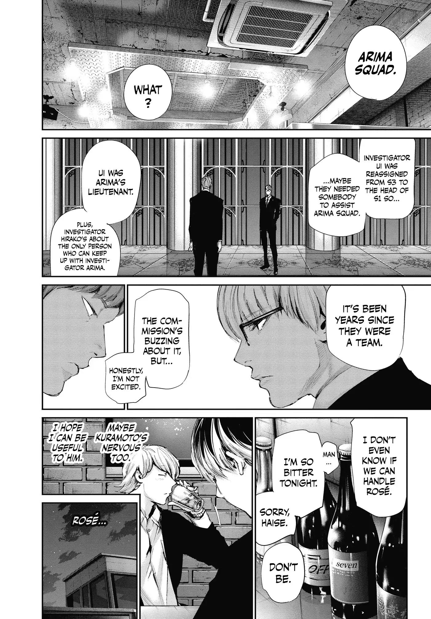 Tokyo Ghoul:re Chapter 36 page 2 - Chapter 36: Rift