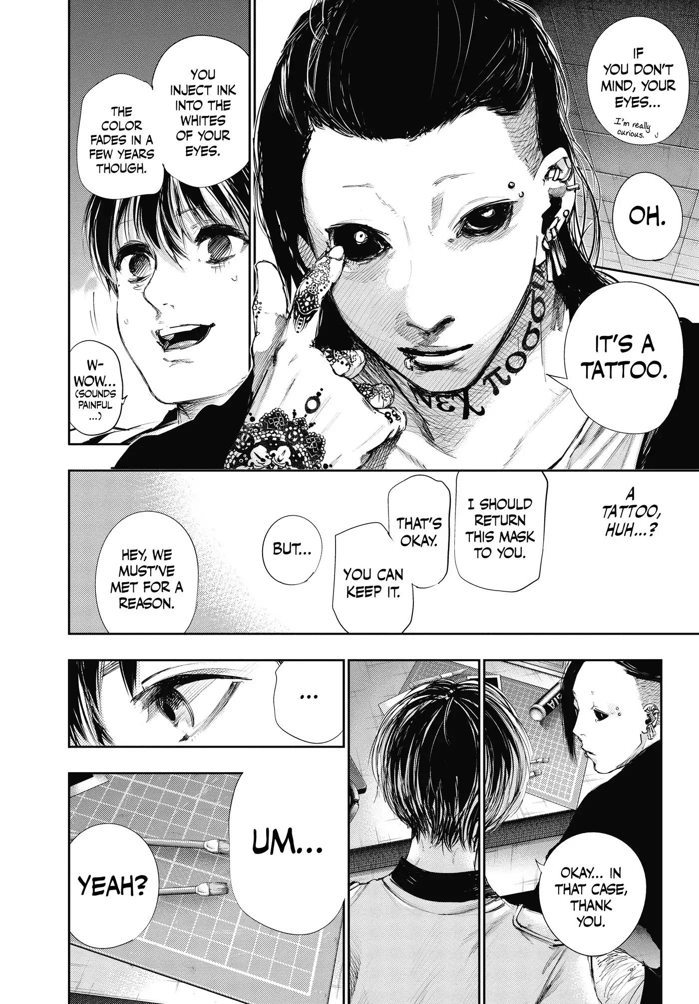 Tokyo Ghoul:re Chapter 36 page 6 - Chapter 36: Rift
