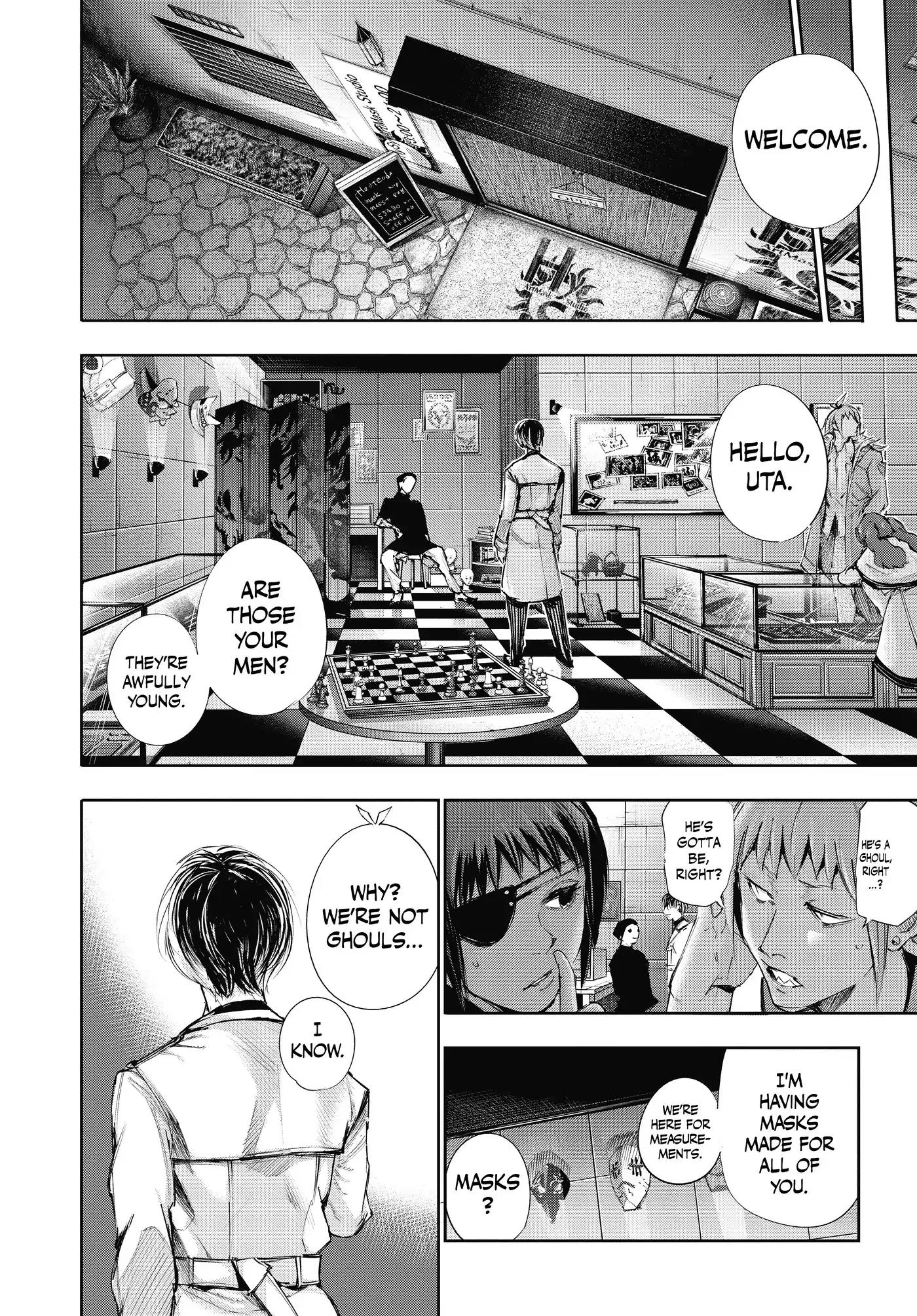 Tokyo Ghoul:re Chapter 38 page 8 - Chapter 38: Realm