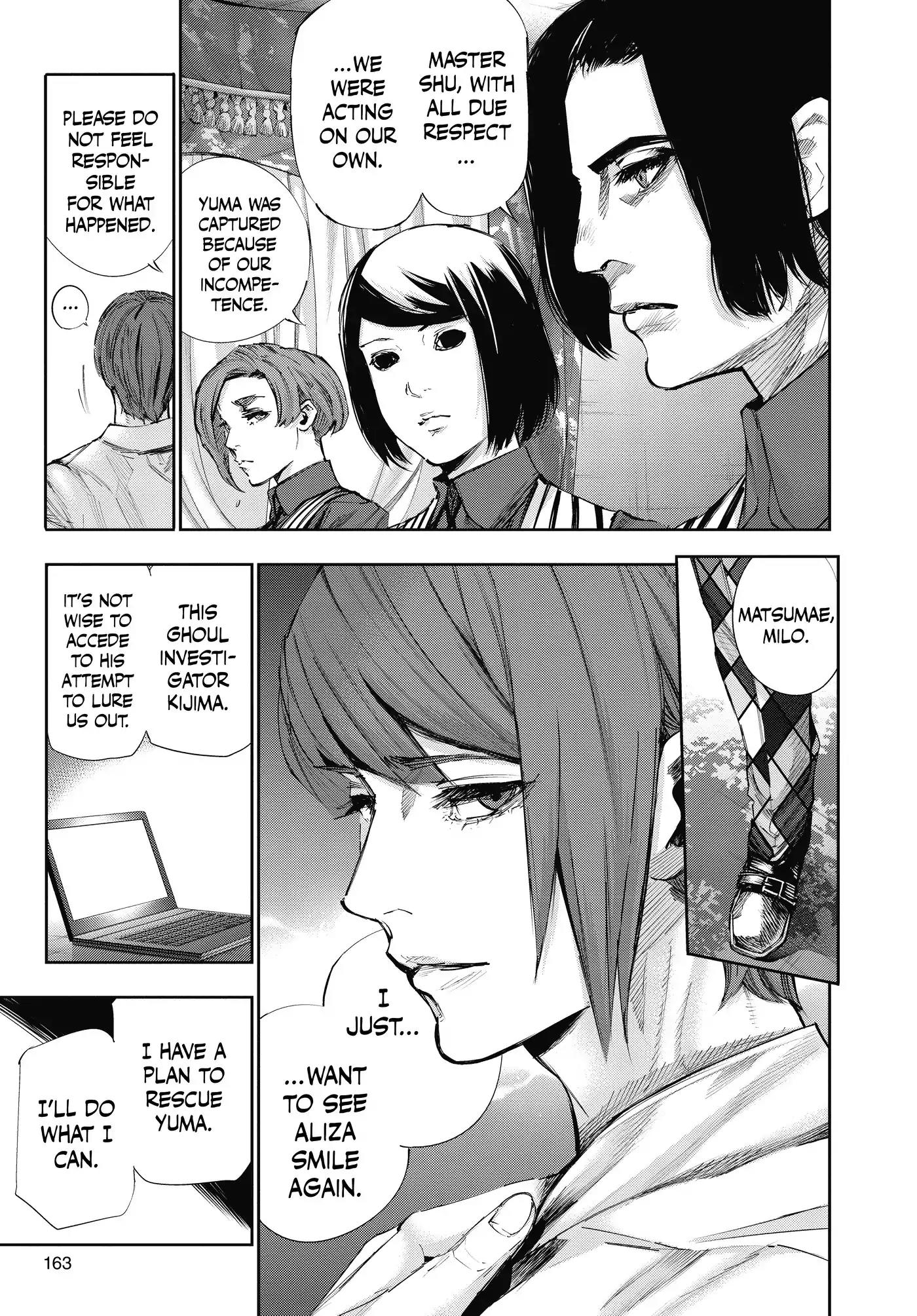Tokyo Ghoul:re Chapter 39 page 5 - Chapter 39: Refuse
