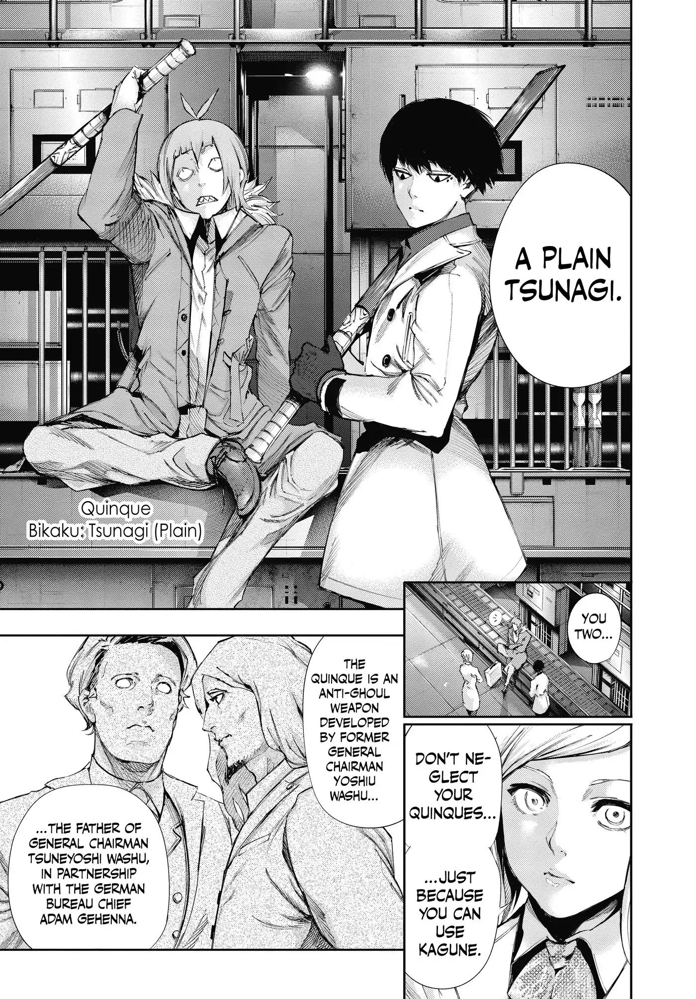 Tokyo Ghoul:re Chapter 4 page 7 - Chapter 4: Remit To See, Limit To See