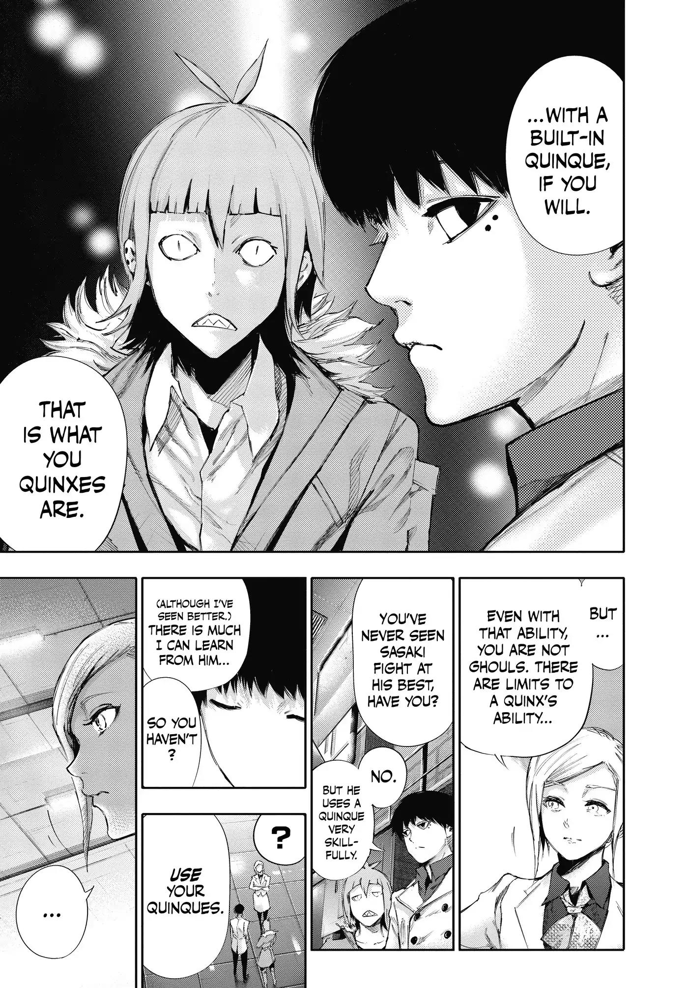 Tokyo Ghoul:re Chapter 4 page 9 - Chapter 4: Remit To See, Limit To See