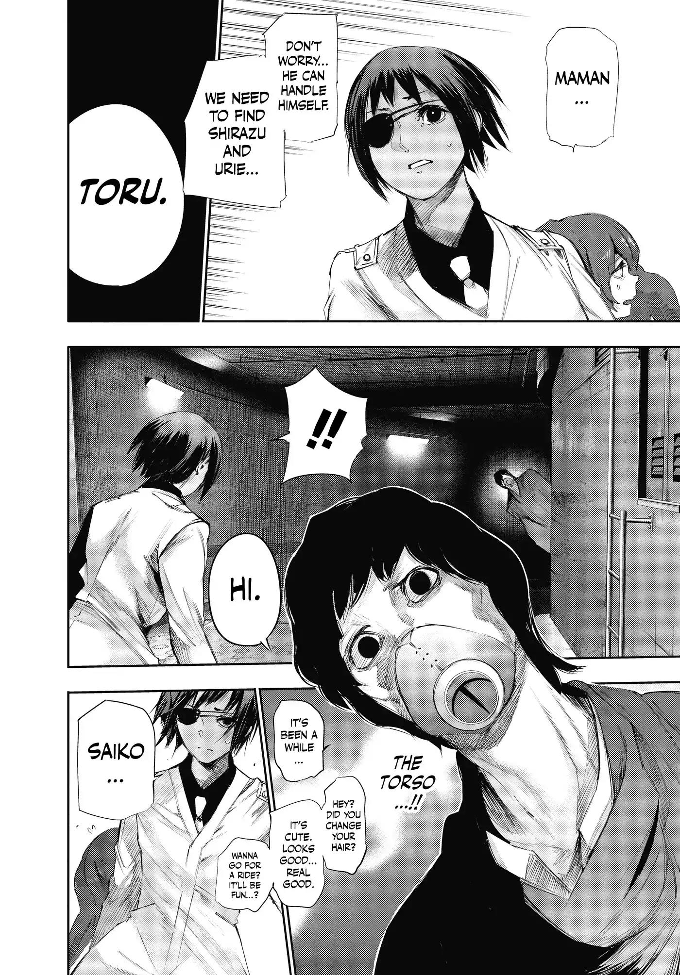 Tokyo Ghoul:re Chapter 40 page 6 - Chapter 40: Remora