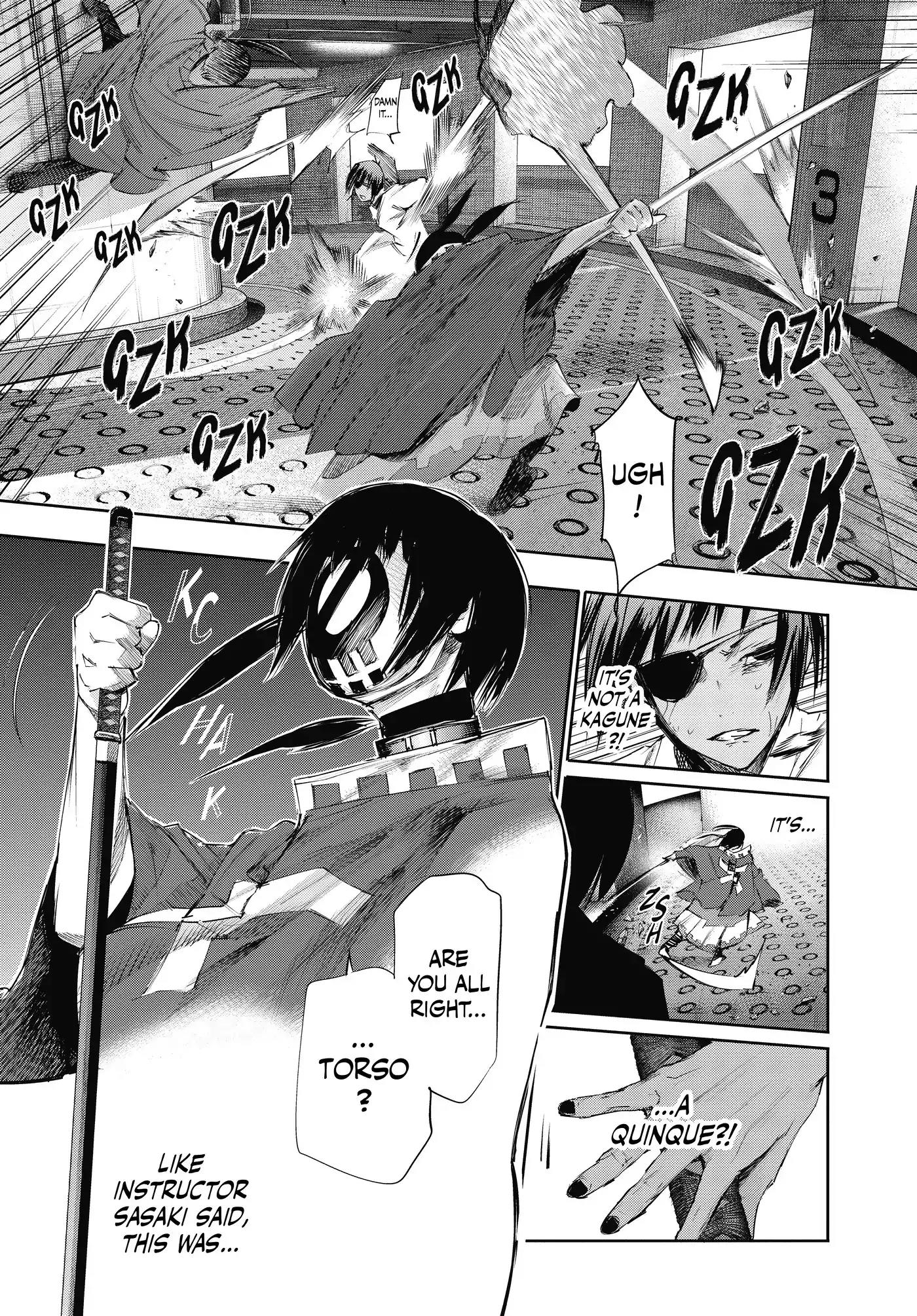 Tokyo Ghoul:re Chapter 40 page 9 - Chapter 40: Remora