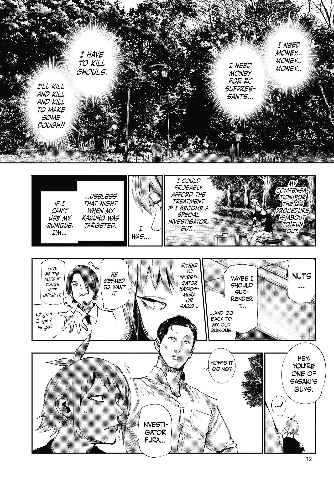 Tokyo Ghoul:re Chapter 42 page 13 - Chapter 42: Retort
