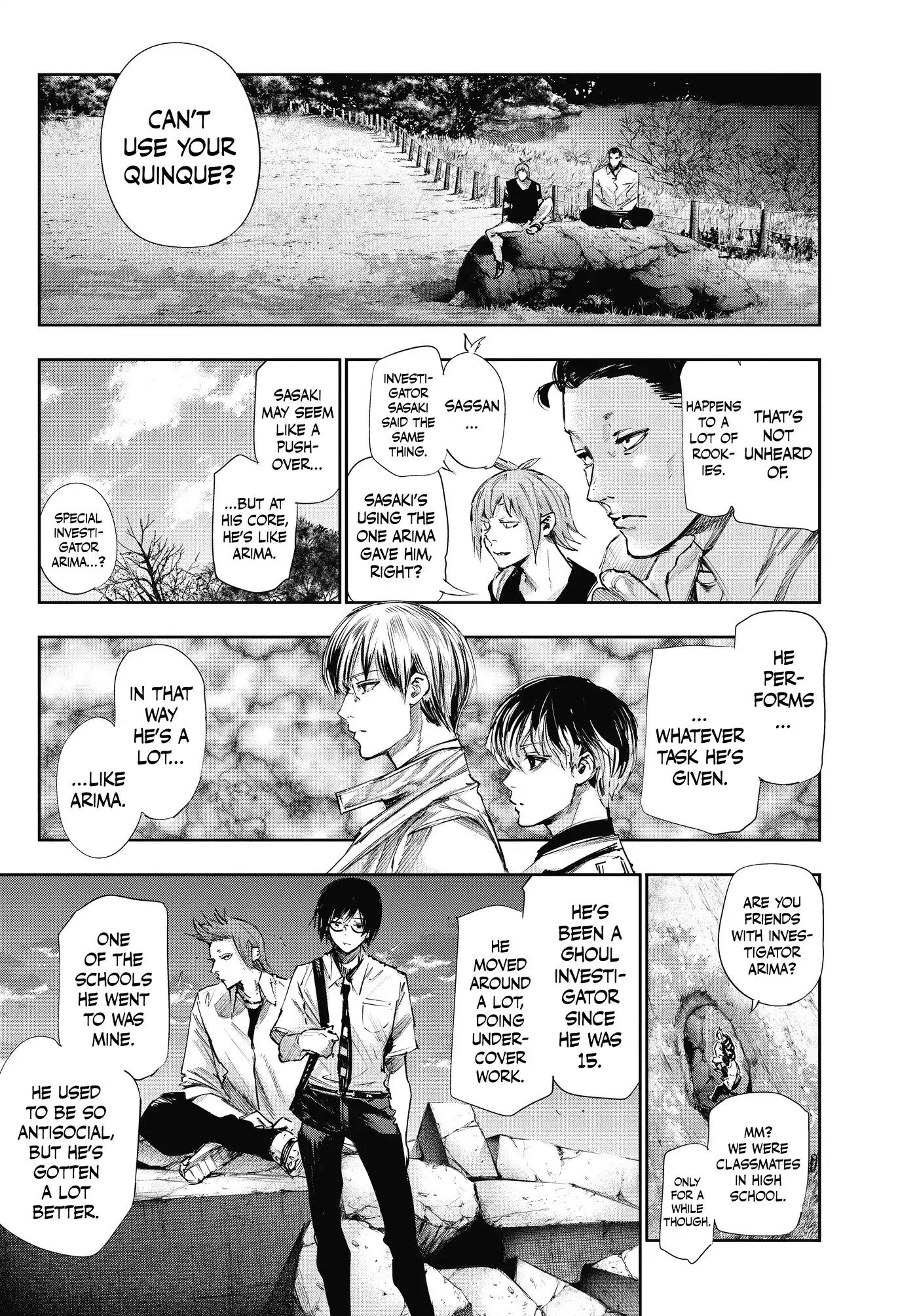 Tokyo Ghoul:re Chapter 42 page 14 - Chapter 42: Retort