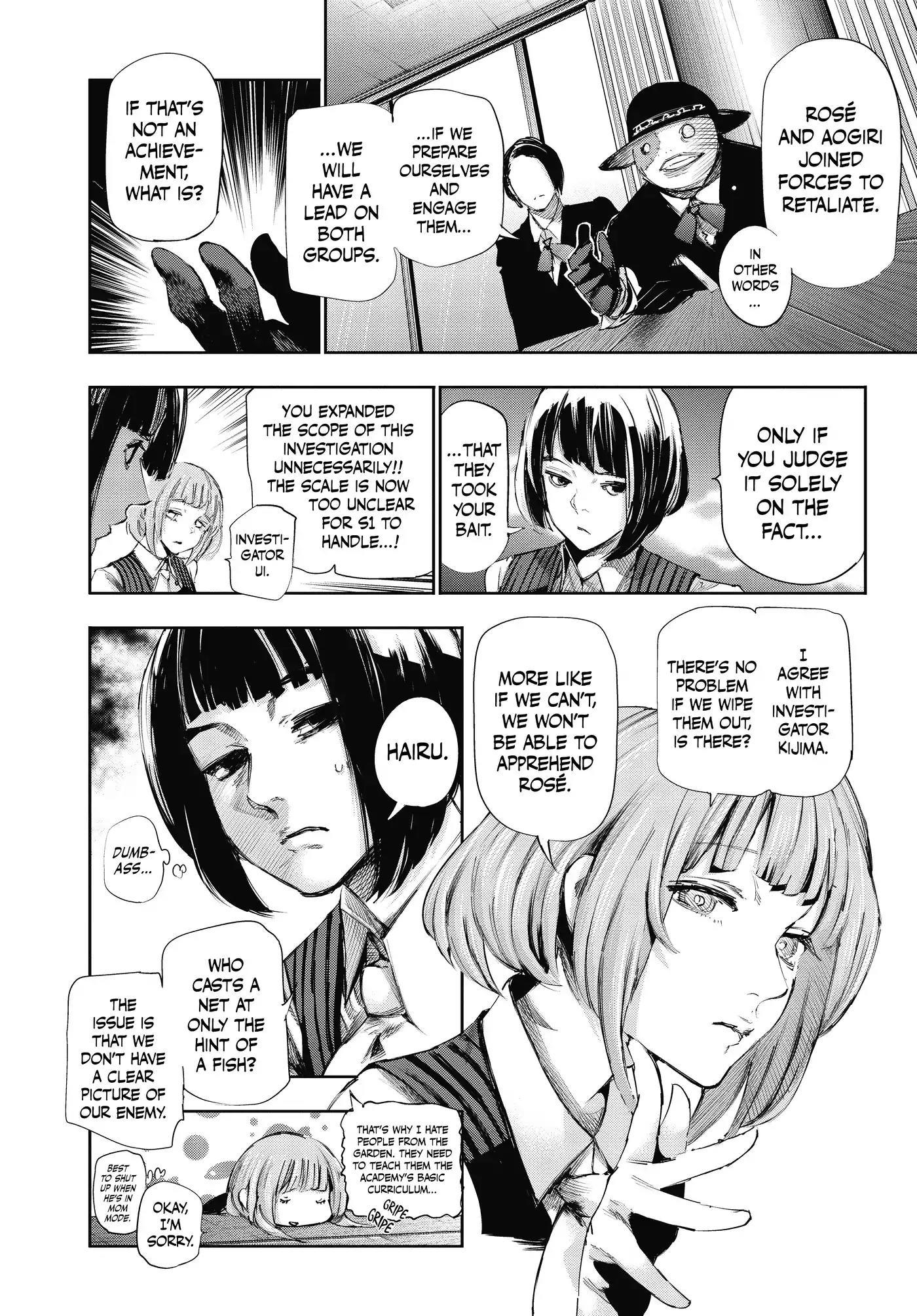 Tokyo Ghoul:re Chapter 42 page 19 - Chapter 42: Retort