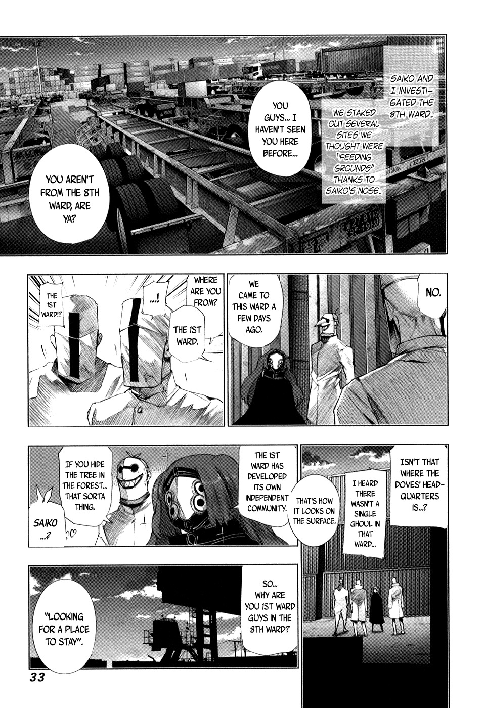 Tokyo Ghoul:re Chapter 43 page 12 - Chapter 43 : Revealing Sound