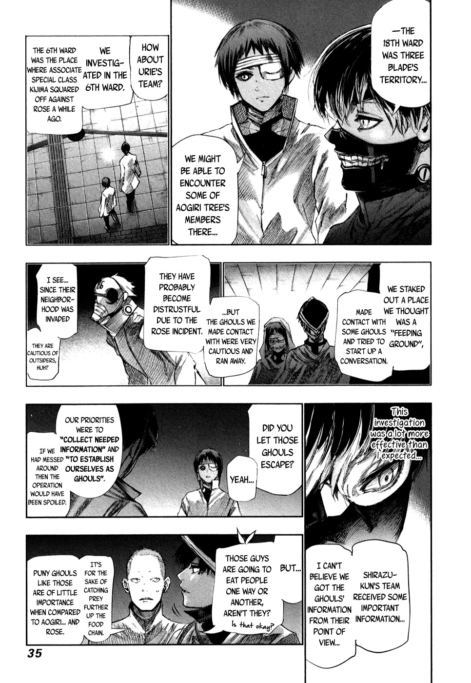 Tokyo Ghoul:re Chapter 43 page 14 - Chapter 43 : Revealing Sound