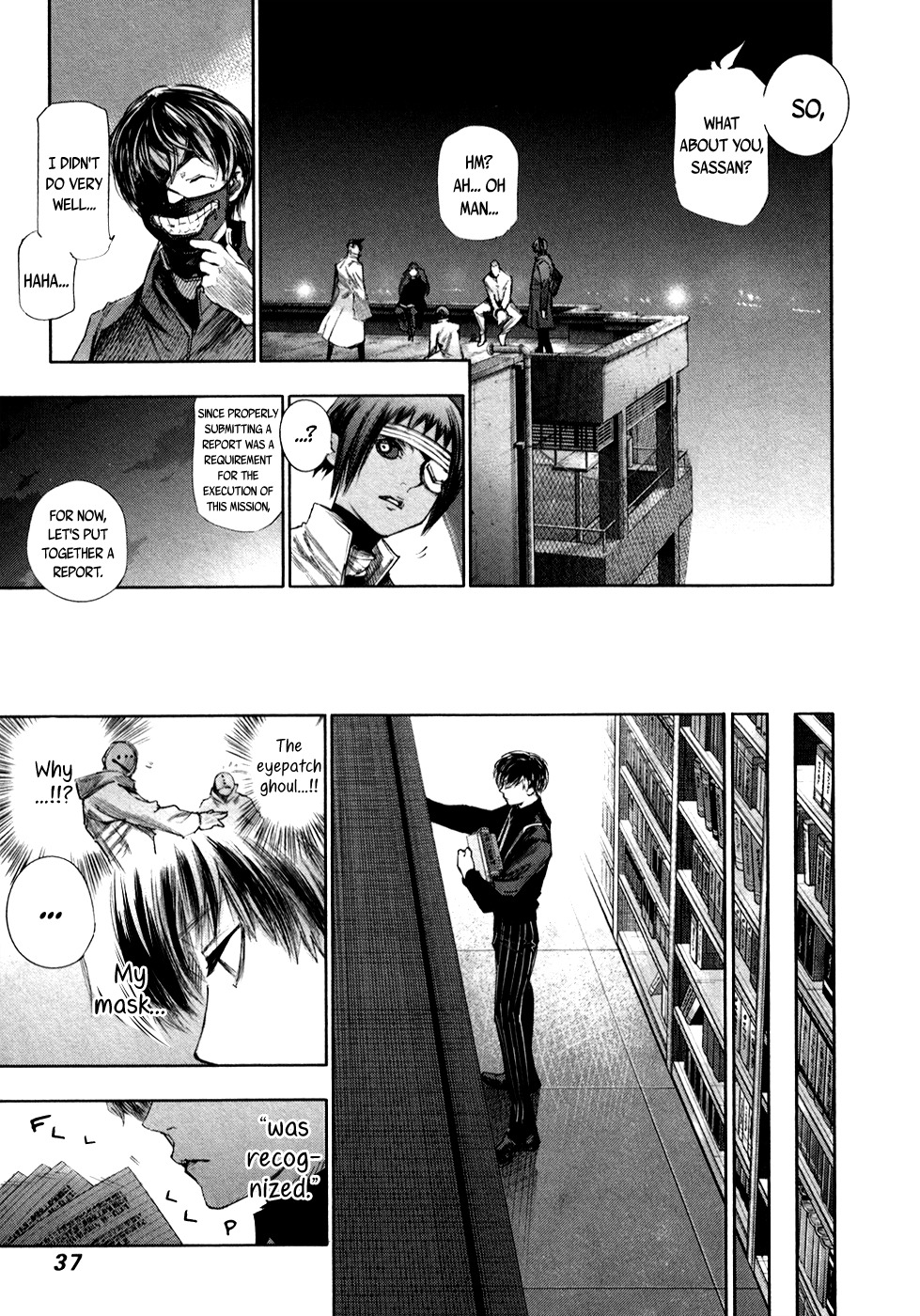 Tokyo Ghoul:re Chapter 43 page 16 - Chapter 43 : Revealing Sound