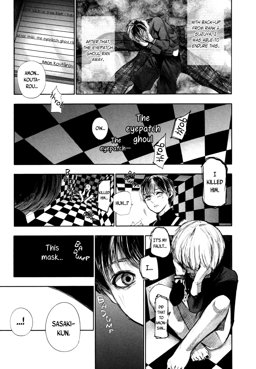 Tokyo Ghoul:re Chapter 43 page 18 - Chapter 43 : Revealing Sound