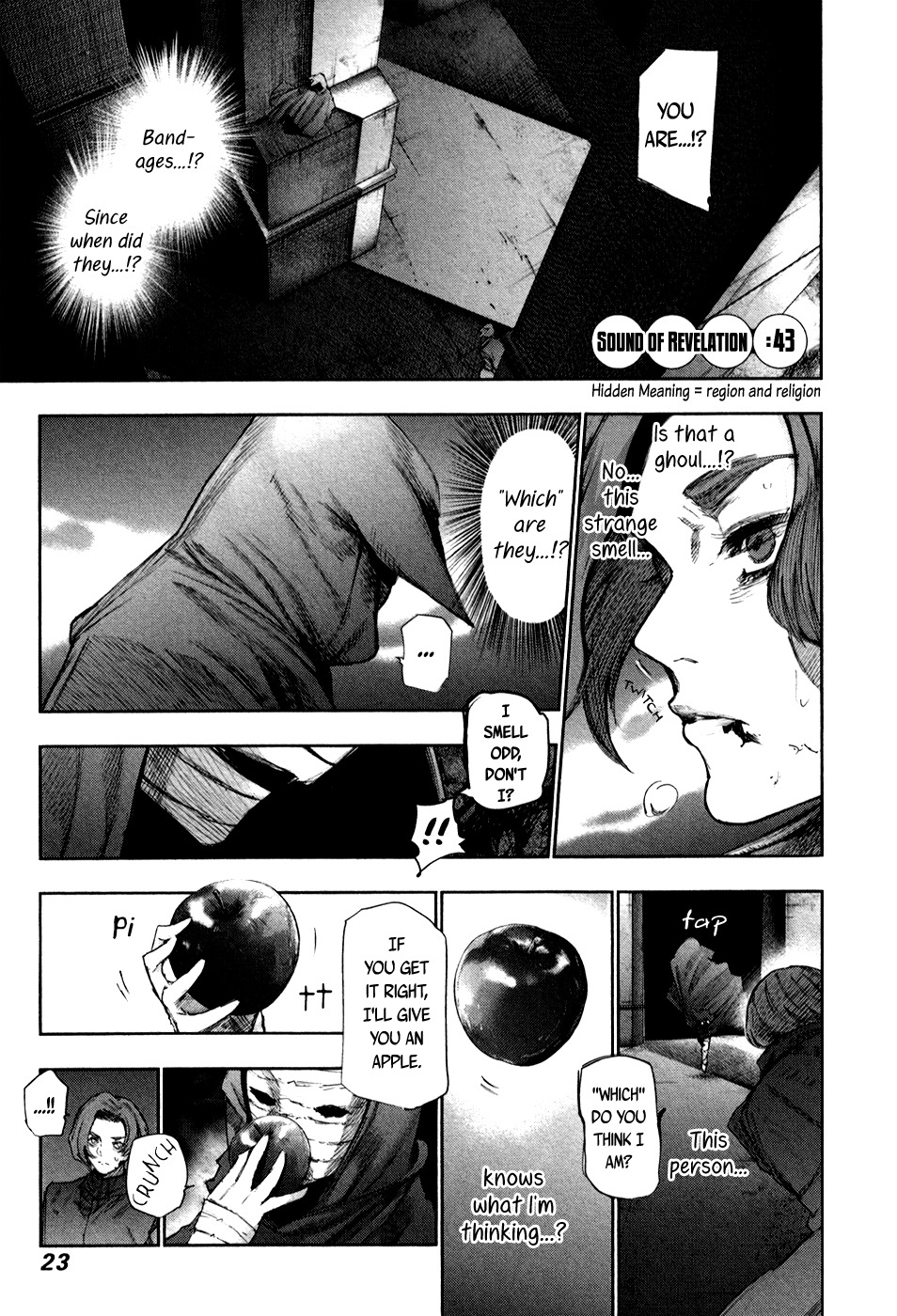 Tokyo Ghoul:re Chapter 43 page 2 - Chapter 43 : Revealing Sound