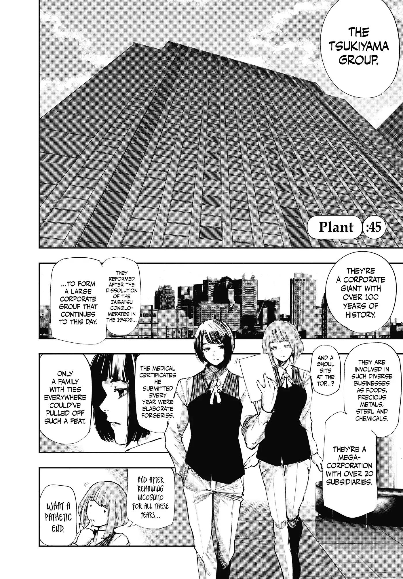 Tokyo Ghoul:re Chapter 45 page 2 - Chapter 45: Plant
