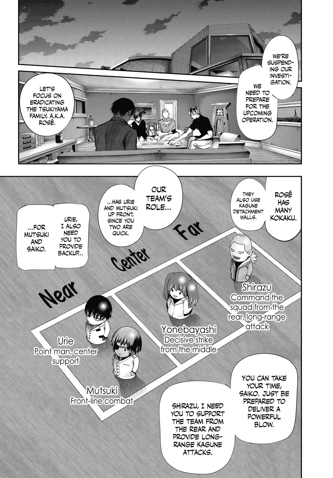 Tokyo Ghoul:re Chapter 45 page 5 - Chapter 45: Plant