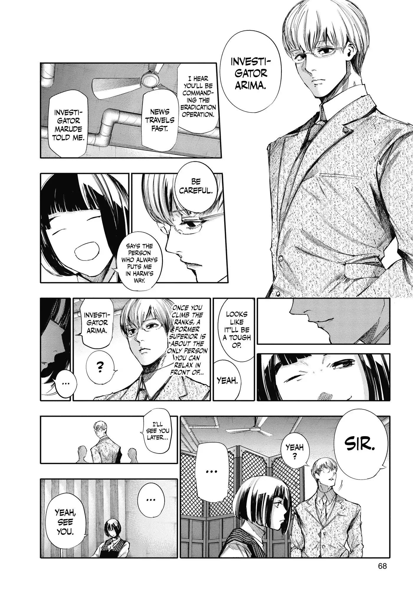 Tokyo Ghoul:re Chapter 45 page 8 - Chapter 45: Plant