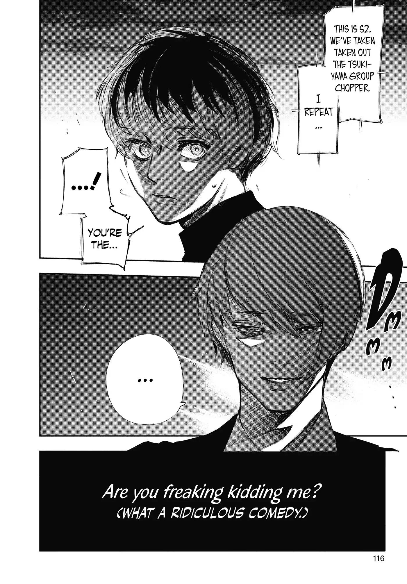 Tokyo Ghoul:re Chapter 47 page 16 - Chapter 47: Rematch
