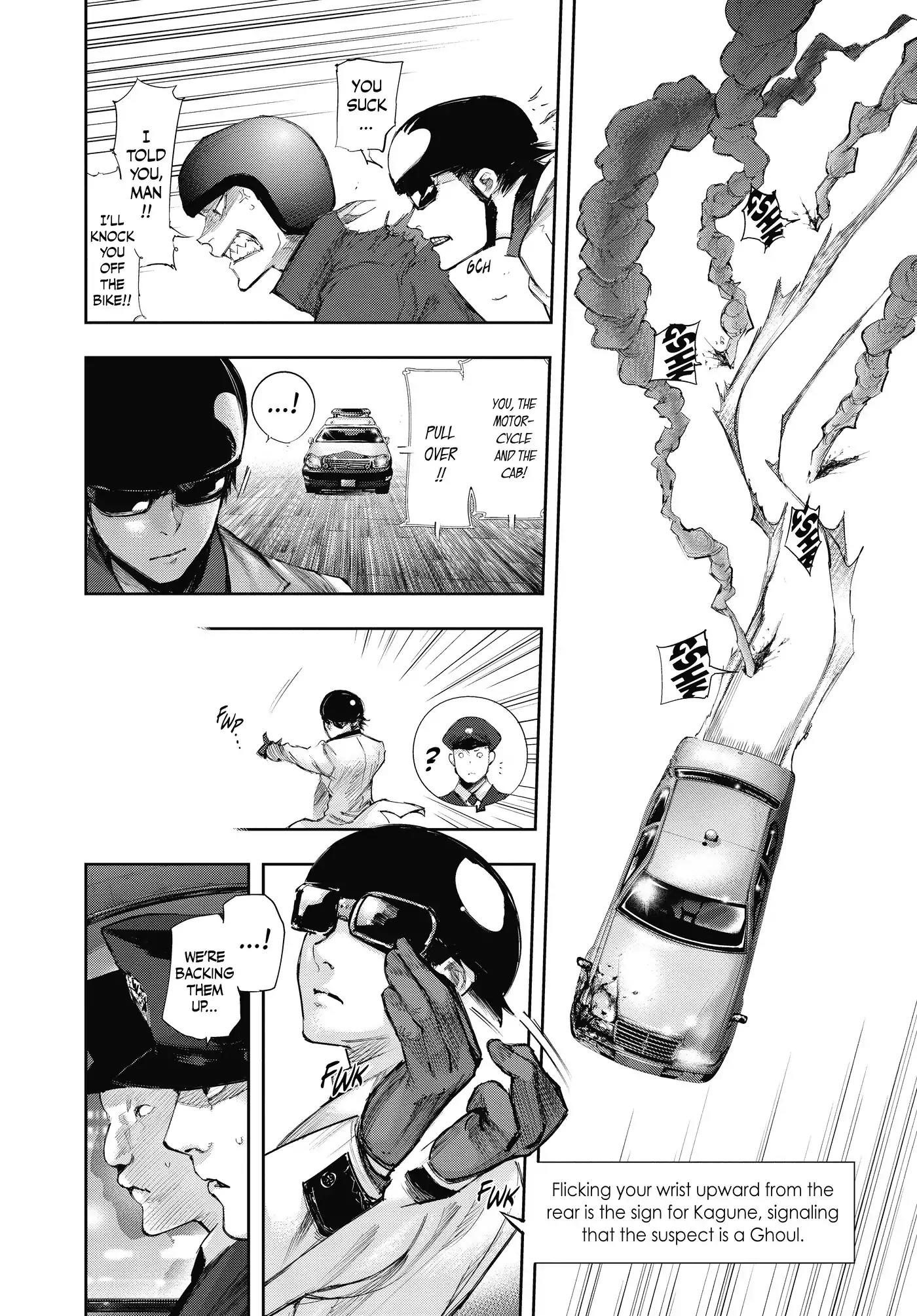Tokyo Ghoul:re Chapter 5 page 10 - Chapter 5: Resist