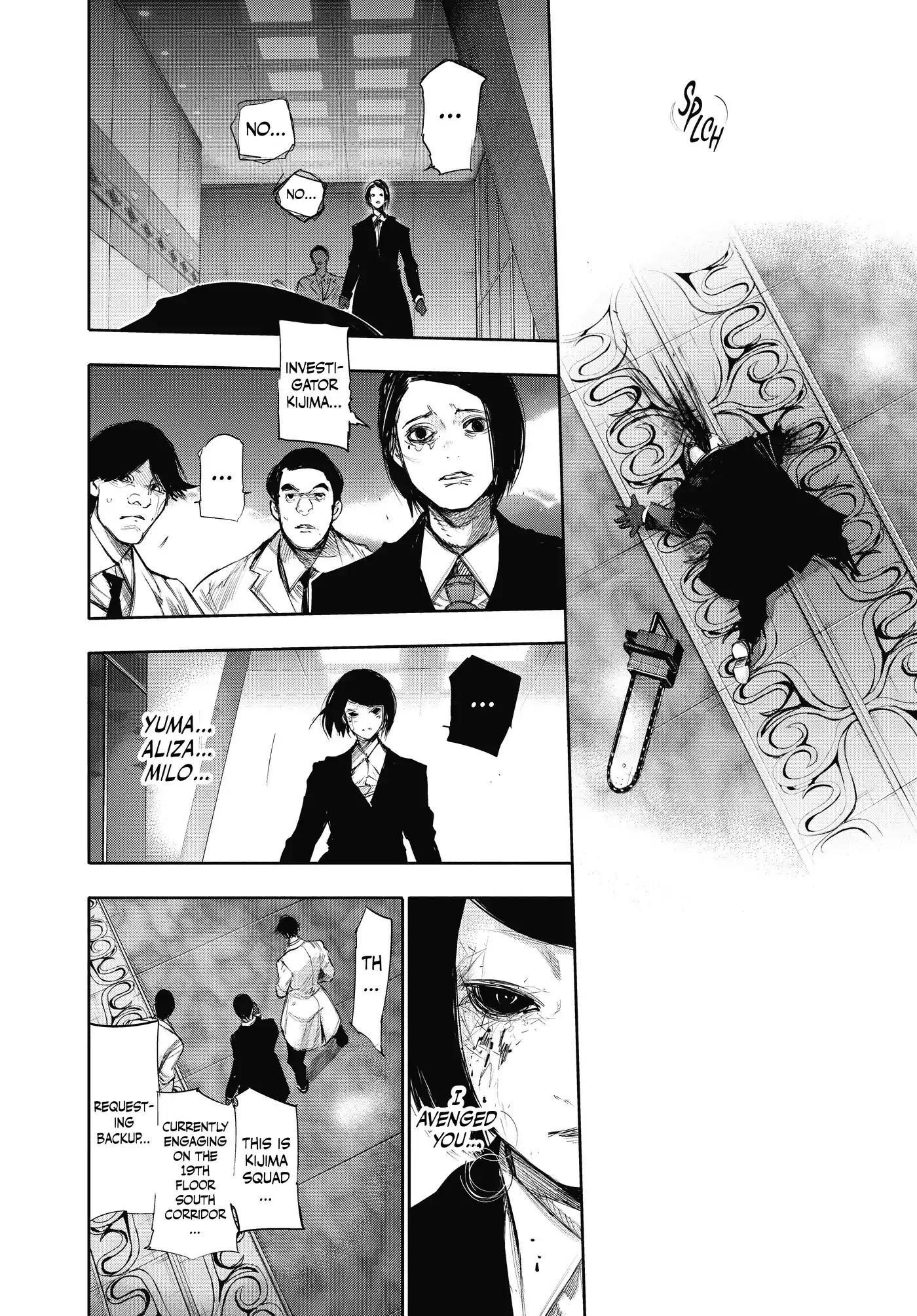 Tokyo Ghoul:re Chapter 50 page 4 - Chapter 50: Hand