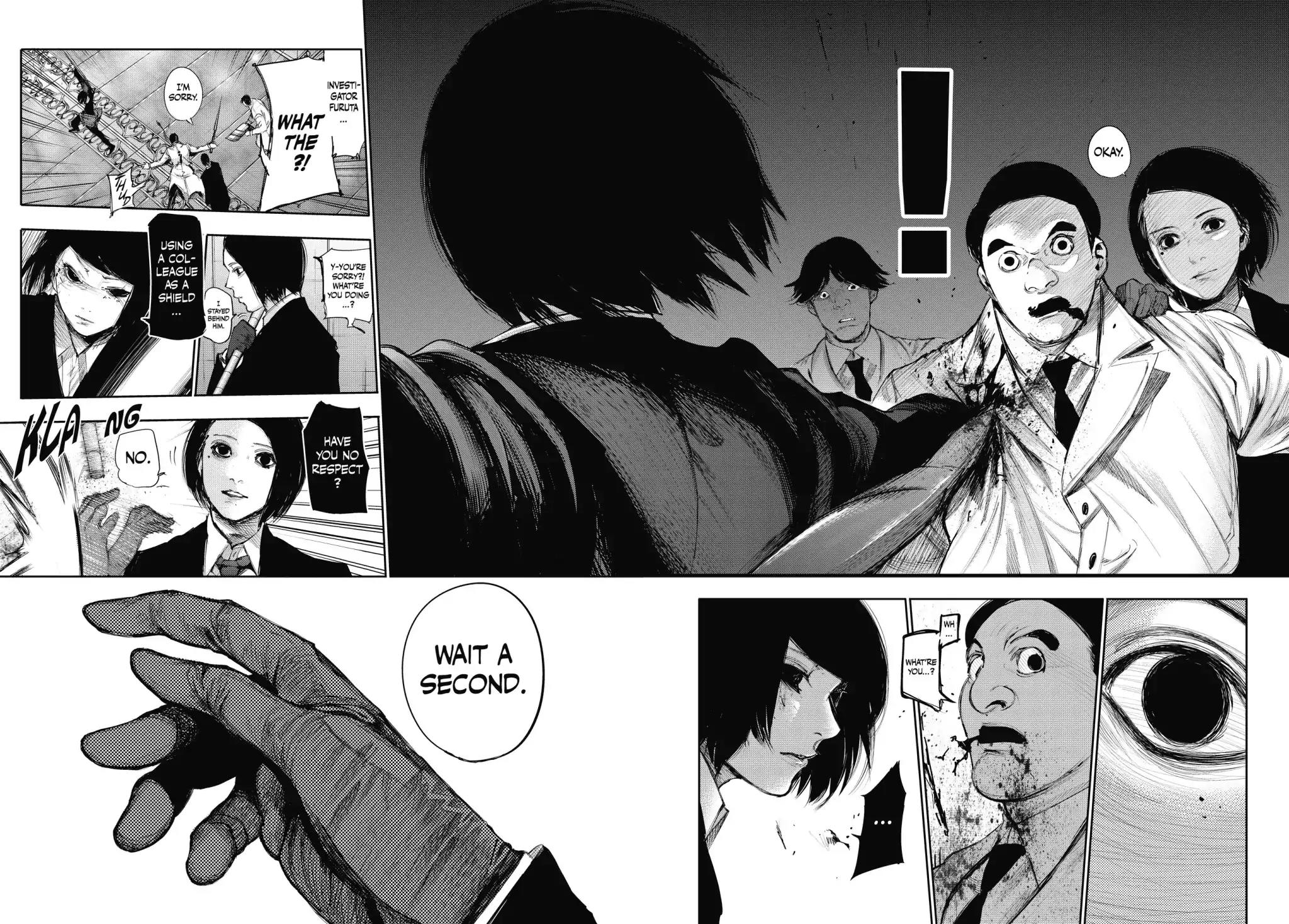 Tokyo Ghoul:re Chapter 50 page 6 - Chapter 50: Hand