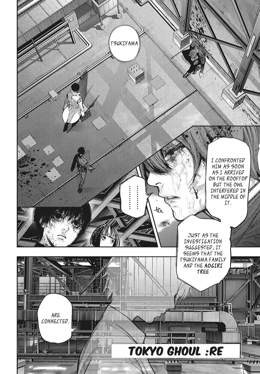 Tokyo Ghoul:re Chapter 57 page 3 - Chapter 57: Regretting Smile