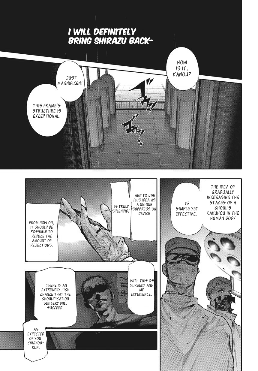 Tokyo Ghoul:re Chapter 58 page 15 - Chapter 58 : Playfully Faint