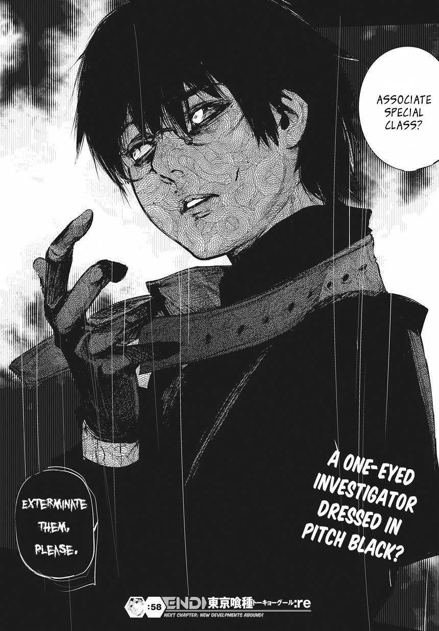 Tokyo Ghoul:re Chapter 58 page 17 - Chapter 58 : Playfully Faint