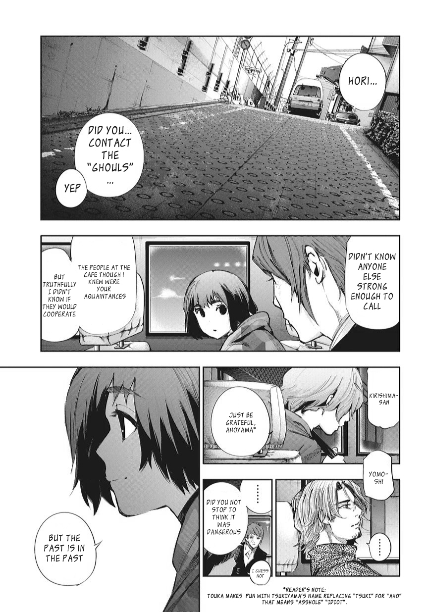 Tokyo Ghoul:re Chapter 58 page 8 - Chapter 58 : Playfully Faint