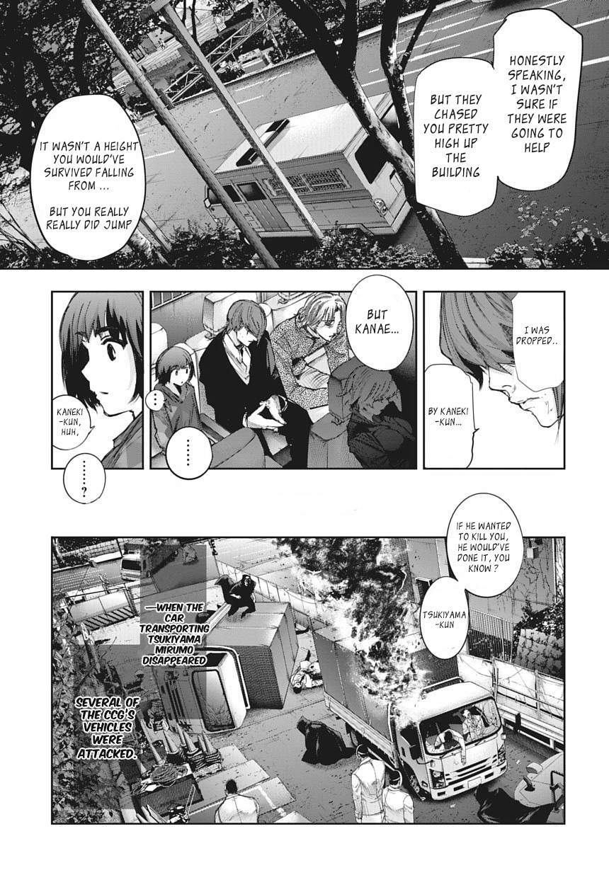 Tokyo Ghoul:re Chapter 58 page 9 - Chapter 58 : Playfully Faint