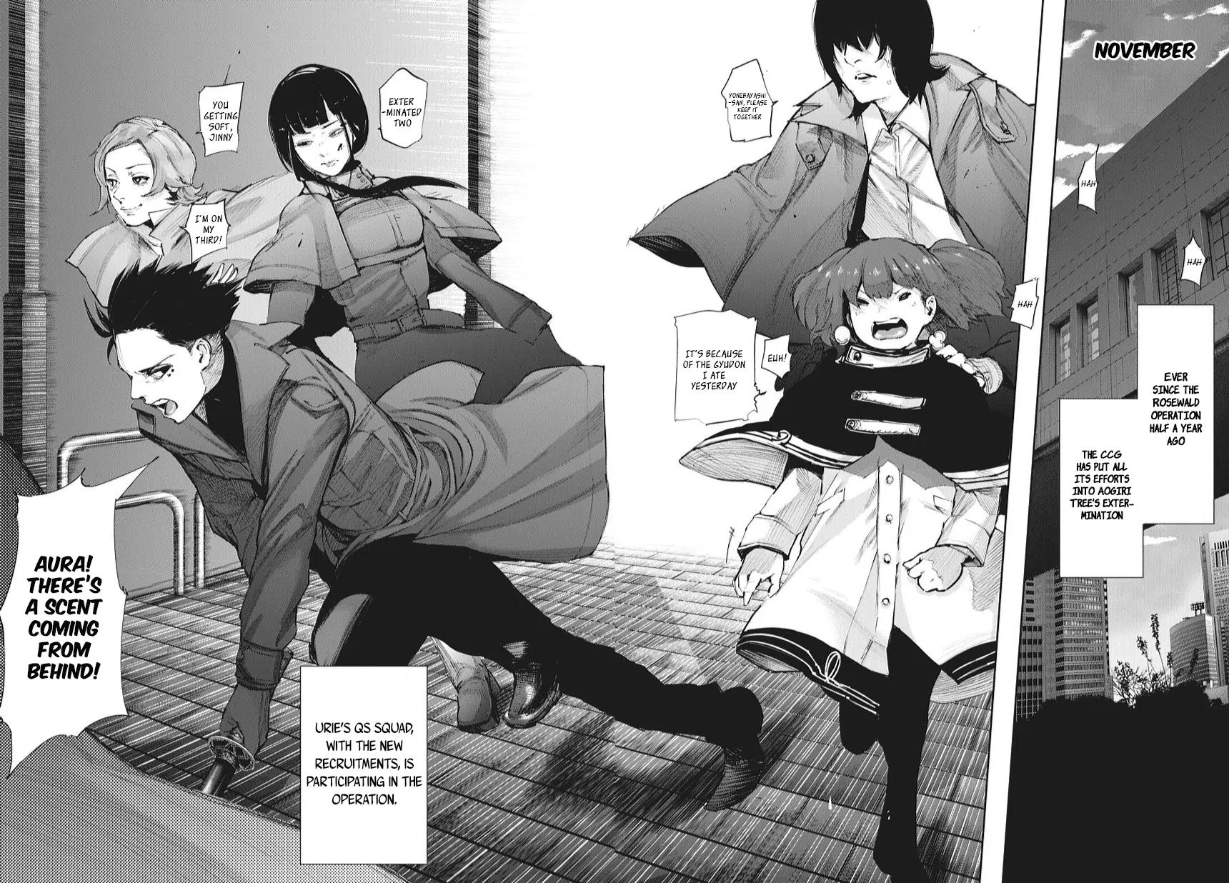 Tokyo Ghoul:re Chapter 59 page 2 - Chapter 59: Kneel!