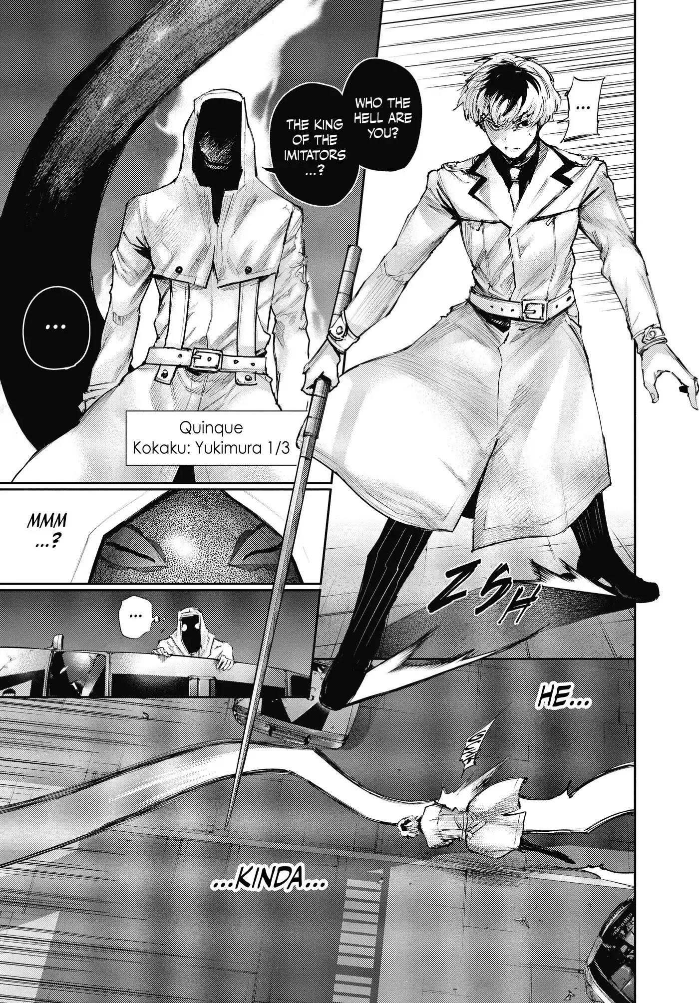 Tokyo Ghoul:re Chapter 6 page 12 - Chapter 6: Reaction To A Reaction