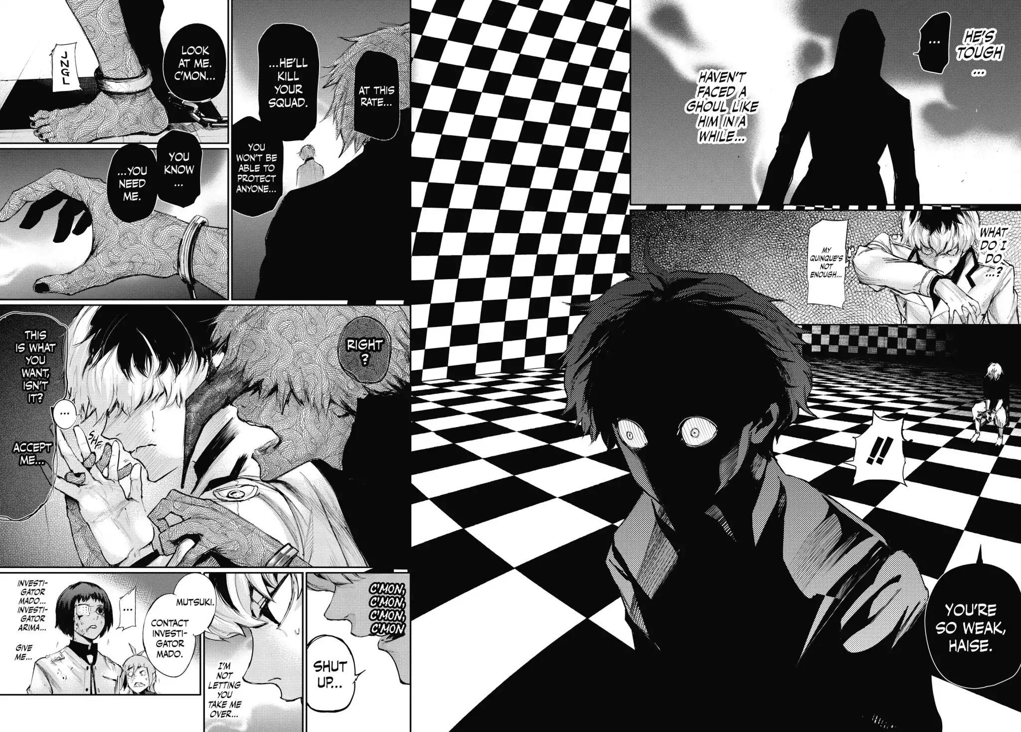 Tokyo Ghoul:re Chapter 6 page 15 - Chapter 6: Reaction To A Reaction