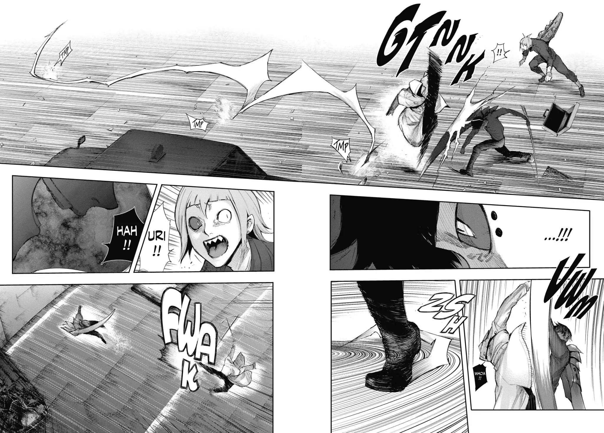 Tokyo Ghoul:re Chapter 6 page 2 - Chapter 6: Reaction To A Reaction