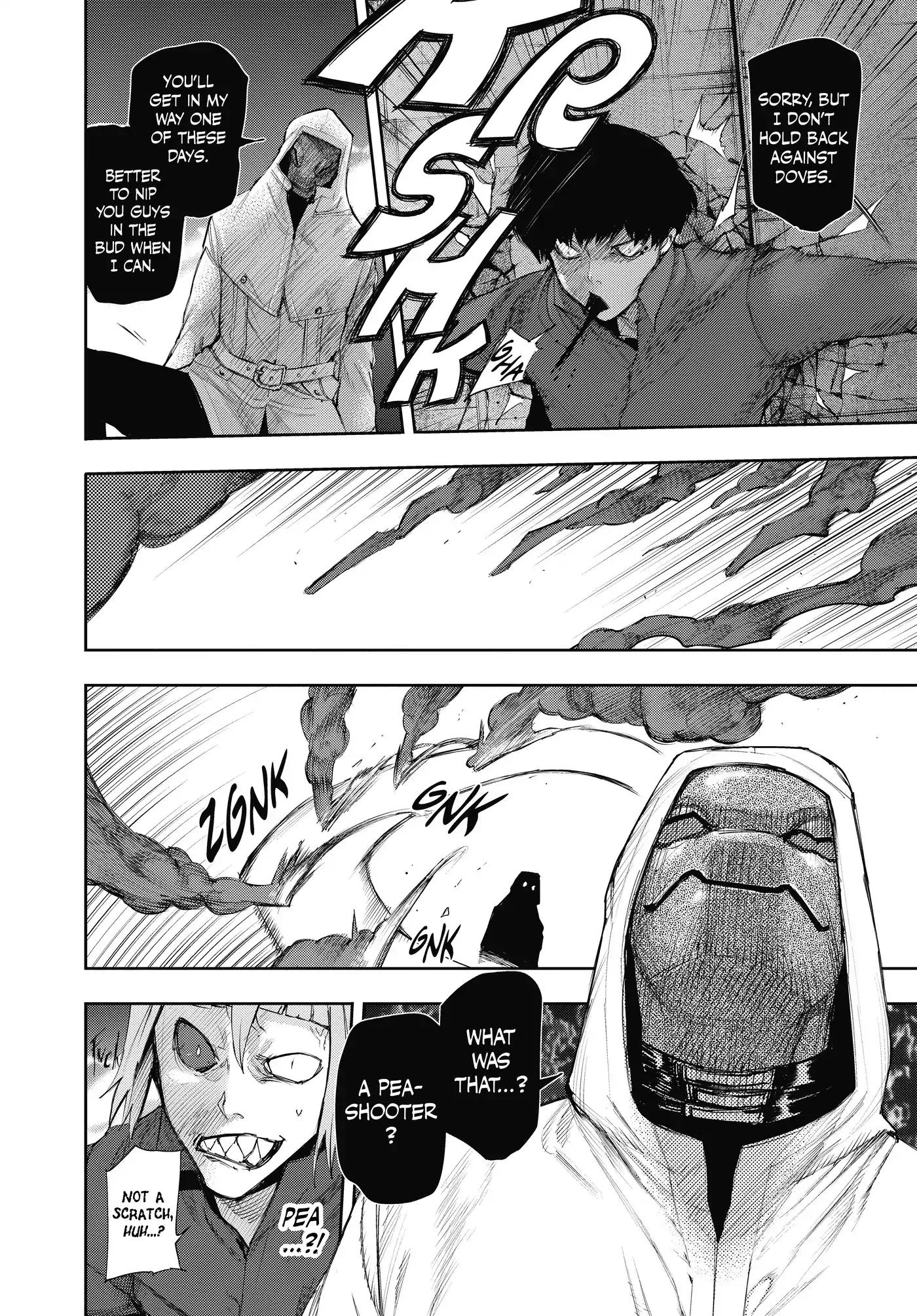 Tokyo Ghoul:re Chapter 6 page 3 - Chapter 6: Reaction To A Reaction