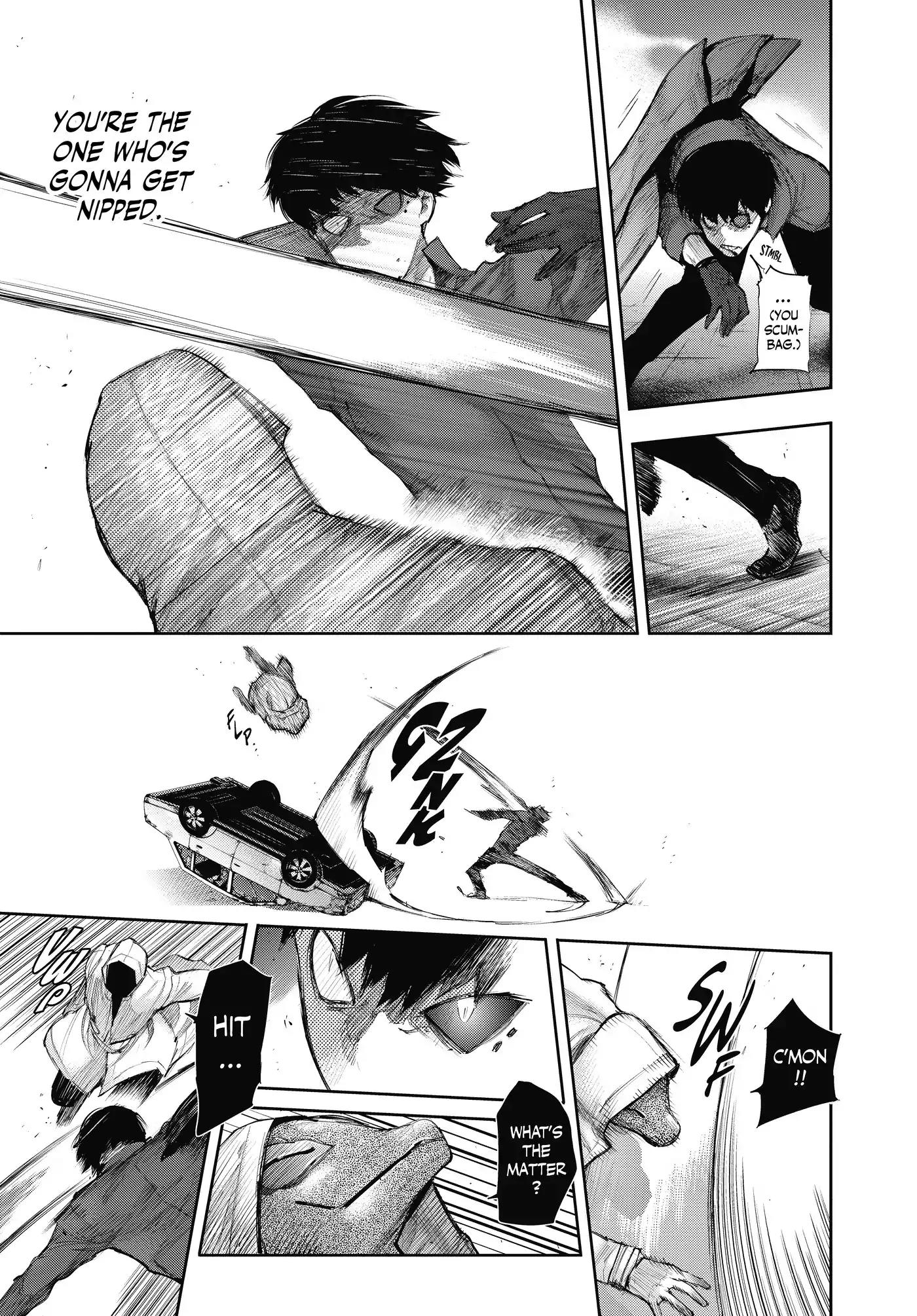 Tokyo Ghoul:re Chapter 6 page 4 - Chapter 6: Reaction To A Reaction