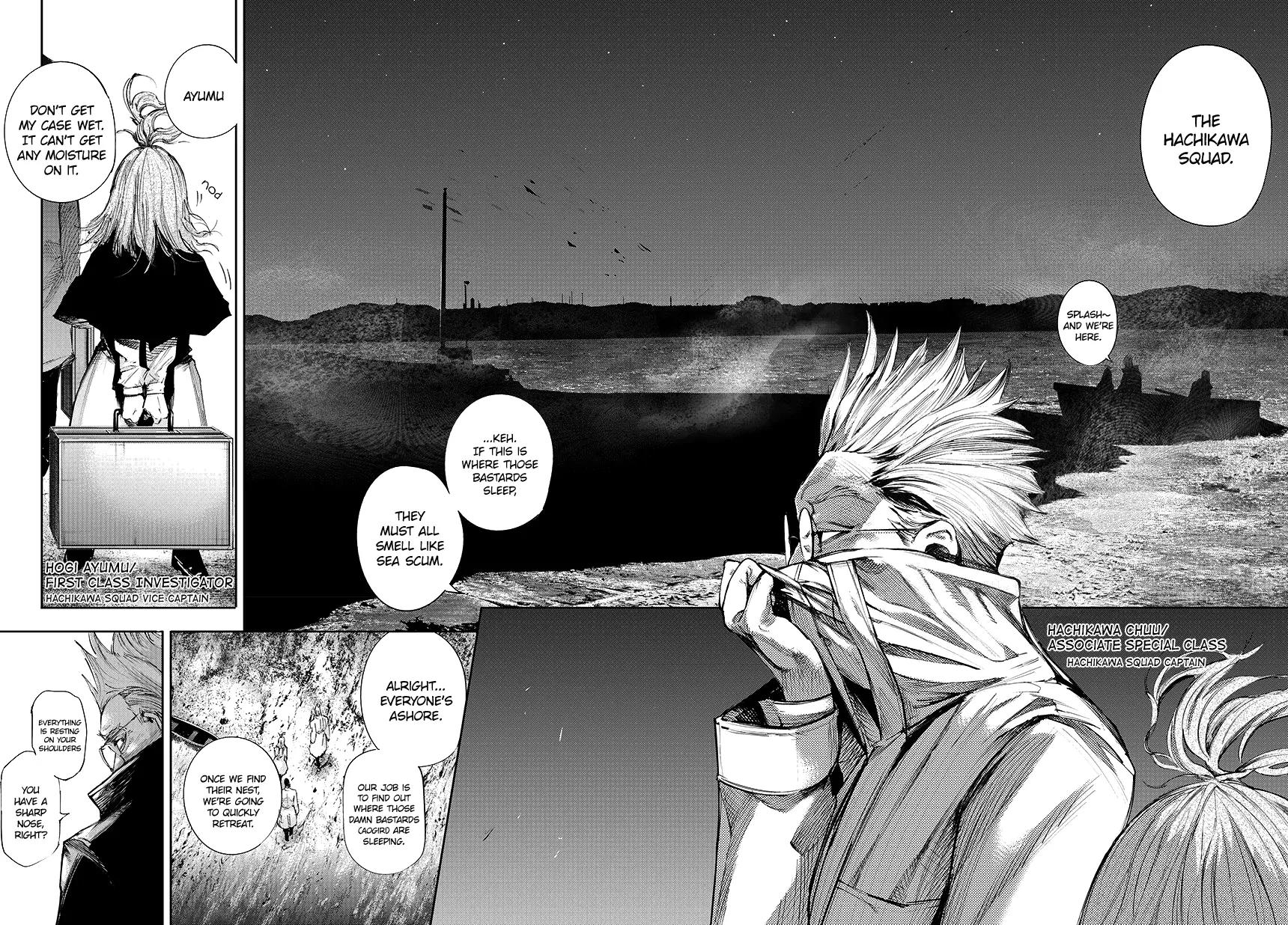 Tokyo Ghoul:re Chapter 60 page 15 - Chapter 60: Traces of Blood