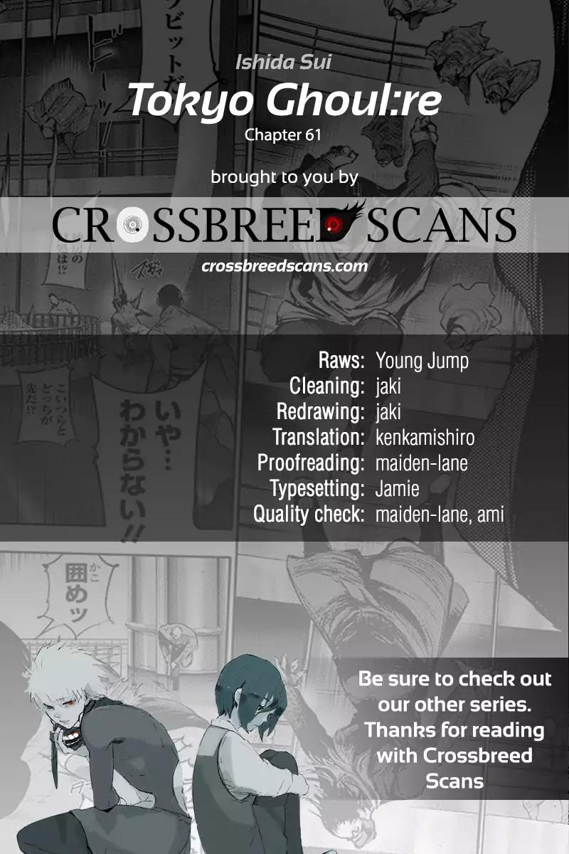 Tokyo Ghoul:re Chapter 61 page 1 - Chapter 61: The ENT