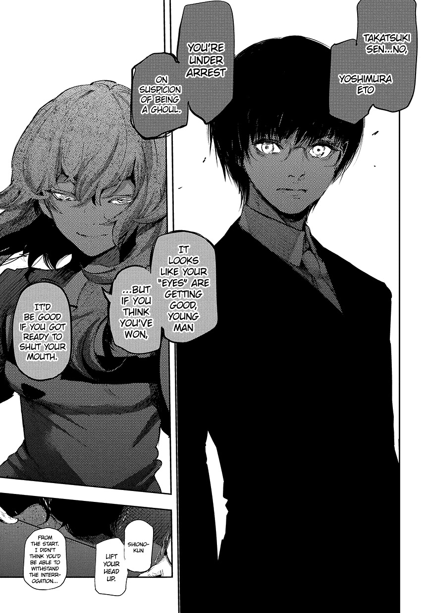 Tokyo Ghoul:re Chapter 62 page 16 - Chapter 62 : Embracing the Capital