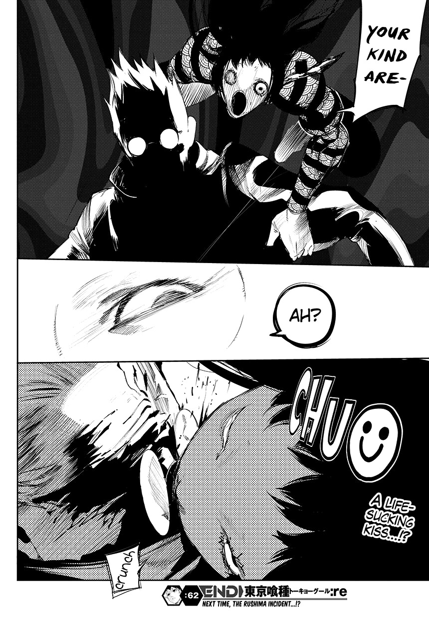 Tokyo Ghoul:re Chapter 62 page 19 - Chapter 62 : Embracing the Capital