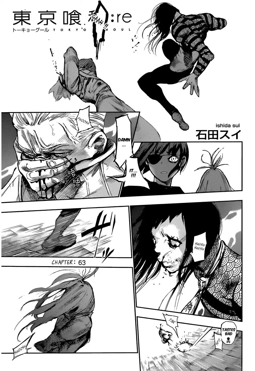 Tokyo Ghoul:re Chapter 63 page 1 - Chapter 63: Tree Buried Alive