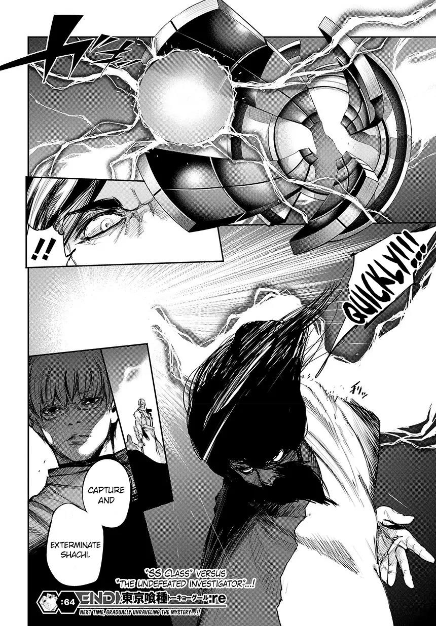 Tokyo Ghoul:re Chapter 64 page 19 - Chapter 64: Eating Entrails