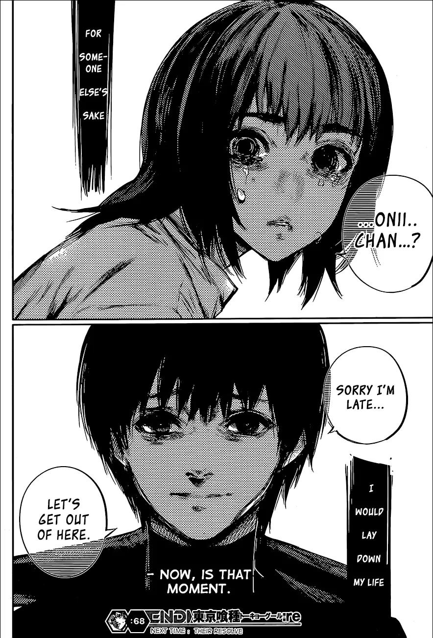 Tokyo Ghoul:re Chapter 68 page 18 - Chapter 68: Custody of the S Class